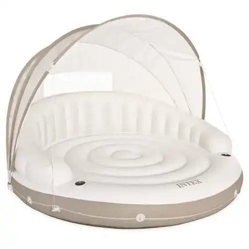 Badeinsel Intex 58292EU aufblasbare Lounge mit Sonnendach