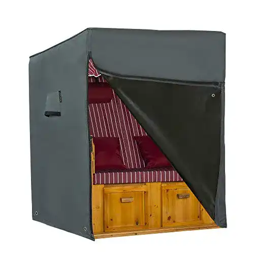 Strandkorbhülle Hentex Cover für Winterfeste Abdeckung