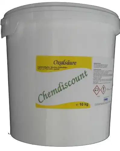 Oxalsäure 10kg Pulver – Kleesalz für Industrie und Haushalt