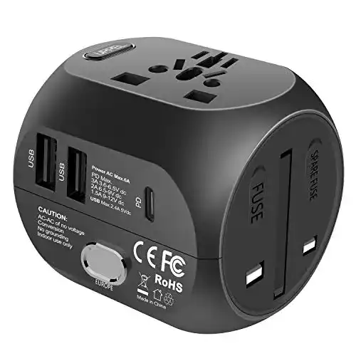 Schnellladegerät für iPhone und Universal-Reiseadapter