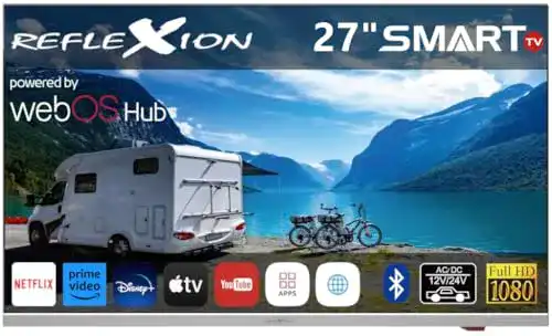 Reflexion LDDX27iBT LCD-TV 27 Zoll mit DVB-T2, DVB-C und Smart TV