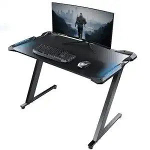 Gaming Tisch Eureka Ergonomic Z1S mit RGB-Beleuchtung und viel Platz