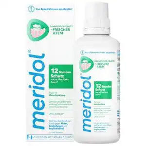 Mundspülung Meridol für Zahnfleischschutz und frischen Atem 400 ml