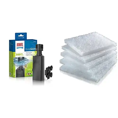 Juwel Aquarium EccoSkim 87025 Skimmer und BioPad Filterwatte M