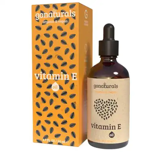 Vitamin E Öl BIO von GoNaturals, 100% rein, 50 ml