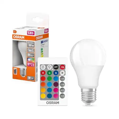 WLAN LED Lampen OSRAM STAR+ RGBW E27 Sockel