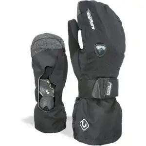 Level Herren Fäustlinge Fly Mitt in Schwarz, Größe 10.5