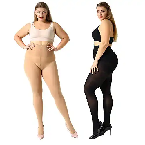 Strumpfhosen für Damen in Übergröße von MANZI Stützfunktion und Komfort