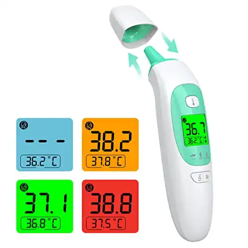 Ohrthermometer KKmier für Fiebermessung und Temperaturüberwachung