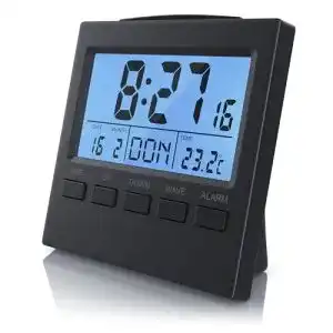 Reisewecker CSL-Computer – Digitaler Funkwecker mit Temperaturanzeige