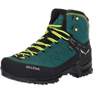 Bergschuhe für Damen von Salewa Rapace mit Gore-Tex, grün, Größe 4.5
