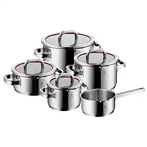 WMF Function 4 Topfset Induktion 5-teilig mit Glasdeckel