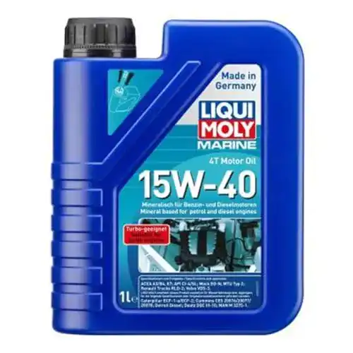 Motoröl 15W40 Liqui Moly Marine 4T Motoröl 1 Liter