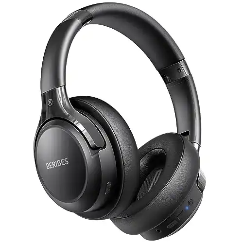 Bluetooth Kopfhörer On-Ear von Beribes mit 65 Stunden Akkulaufzeit