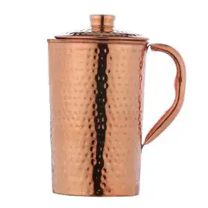 Kupferkanne Ancientimpex Krug aus reinem Kupfer 1,5 l