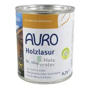 Auro Holzlasur Aqua Grau Nr. 160-74, 0,75 Liter
