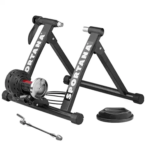 Rollentrainer Sportana mit 6 Gängen für 26-28 Zoll Fahrräder, bis 150 kg belastbar