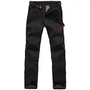 Wanderhose Damen Micosuza Fleece Softshell wasserabweisend