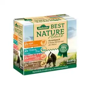 Dehner Best Nature Katzenfutter Multipack für ausgewachsene Katzen