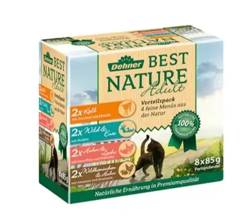 Dehner Best Nature Katzenfutter Multipack für ausgewachsene Katzen