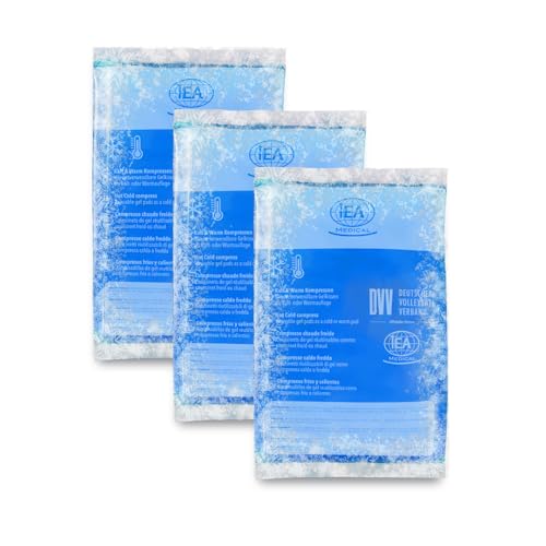 Kühlpad Iea Medical Kalt-Warm Kompressen 3er Set 12×20 cm