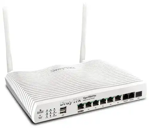 DrayTek Vigor 2866Vac Router mit G.Fast Dual-WAN Modem
