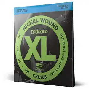 D’Addario Bass-Saiten für E-Bass XL Nickel Wound Saiten