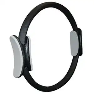 Pilates-Ring sveltus Unisex in Schwarz/Grau mit 38 cm Durchmesser