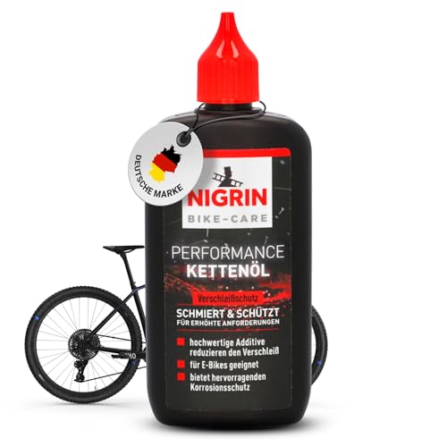 Kettenöl Nigrin Bike-Care für E-Bikes, 100 ml Flasche