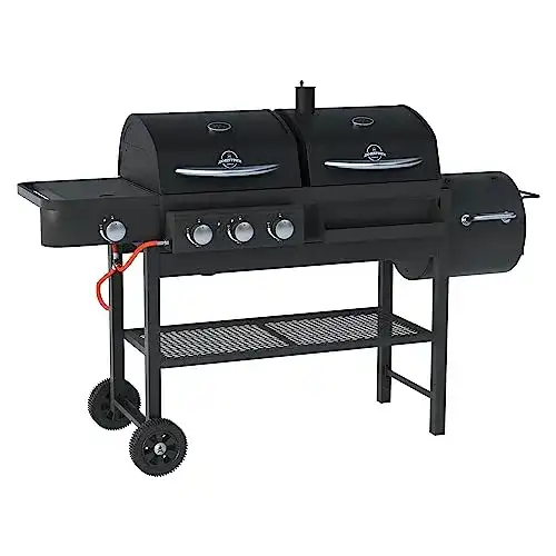 Jamestown DEAN Kombigrill – Smoker und Gasgrill in einem