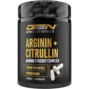 Citrullin und L-Arginin Kapseln von GEN GERMAN ELITE NUTRITION, 320 Stück