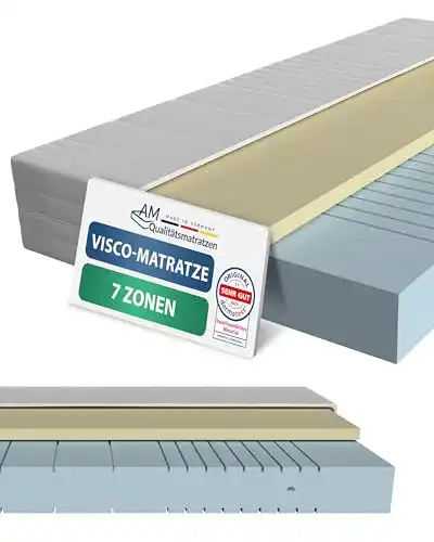 Visco-Matratze 180x200cm von AM Qualitätsmatratzen