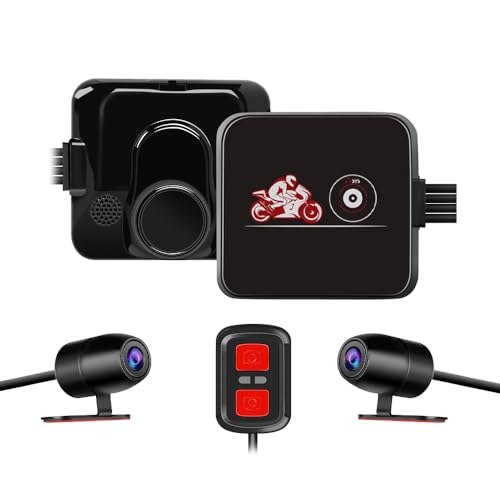 Dashcam für Motorräder von VSYSTO mit 130° Weitwinkel und Nachtsicht
