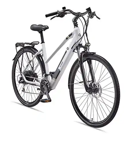 E-Bike Damen Telefunken Elektrofahrrad Aluminium 28 Zoll 24-Gang