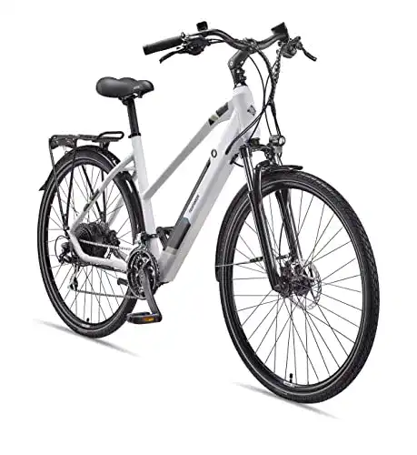 E-Bike Damen Telefunken Elektrofahrrad Aluminium 28 Zoll 24-Gang