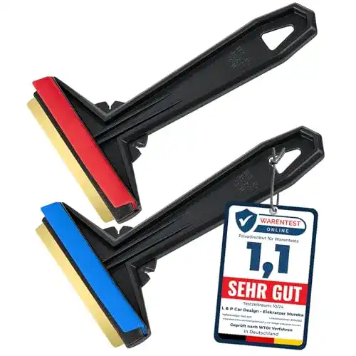 Eiskratzer L&P A054 im Doppelpack für Autos