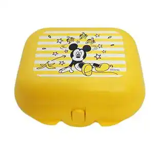 Tupperware Twin to Go Größe 1 Micky Maus Gelb Snackbox