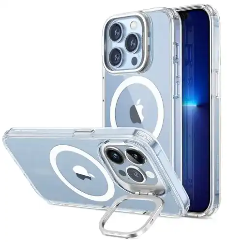 ESR Hülle für iPhone 13 Pro Max Kompatibel mit MagSafe und Kamera-Ständer