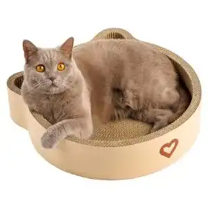 Katzenkorb Casaloba für Schlaf, Kratzmöglichkeiten und Spiel