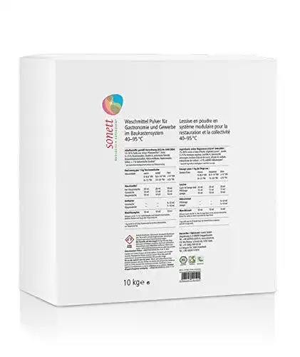 Sonett Waschmittel Konzentrat Pulver für Gastronomie und Gewerbe 10 kg