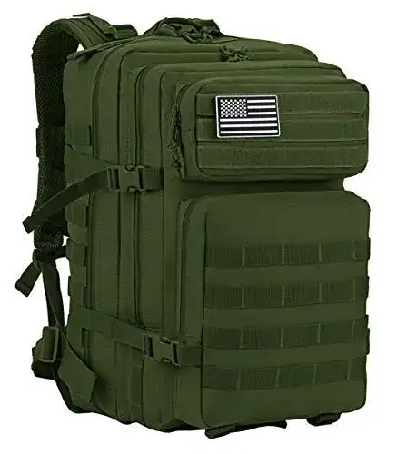 Rucksack 45 Liter von Supersun im Militär-Design