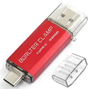 Borlter Clamp USB-C-Stick mit 512GB Speicher für Smartphones und Tablets