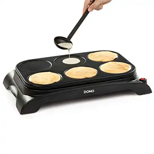 Crepes Maker Domo DO8709P für die Zubereitung von Pfannkuchen