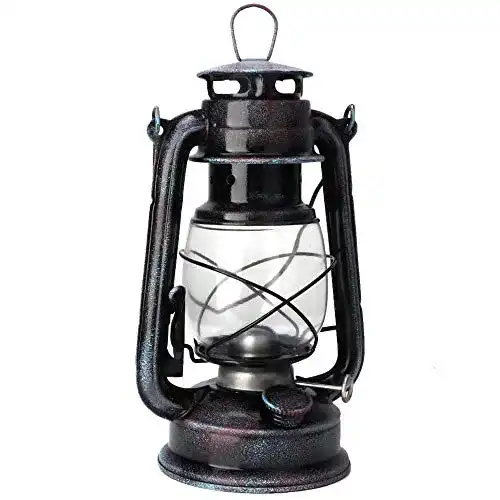 Petroleumlampe POFET Vintage Sturmlaterne für verschiedene Anwendungen