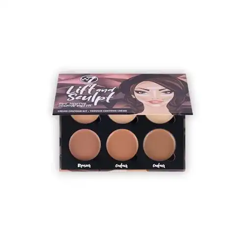 Contouring-Palette W7 Lift & Sculpt Creme Contour Set für Make-up