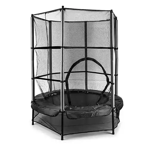 Klarfit Kindertrampolin für Indoor und Outdoor Einsatz