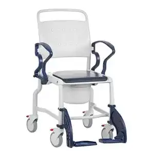 Fahrbarer Toilettenstuhl Fabacare für bis zu 130 kg