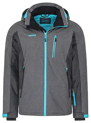 Skijacken für Herren von Icefeld – Winterjacke und Snowboardjacke