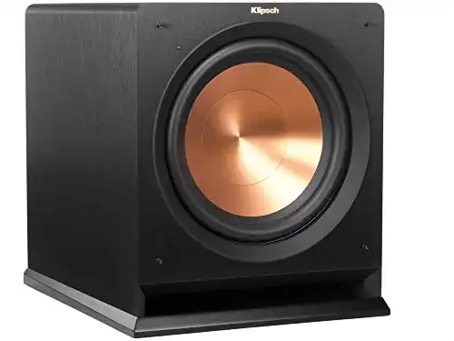 Klipsh R-112SW Subwoofer mit 118 dB Ausgangsleistung in Schwarz