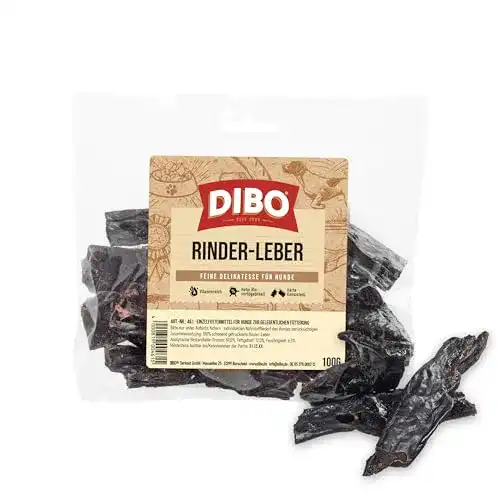 Dibo Hundefutter Rinderleber 100g Beutel